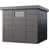 Abri en acier galvanisé gris anthracite 5,7m² Eleganto 2424 Telluria Ma boutique